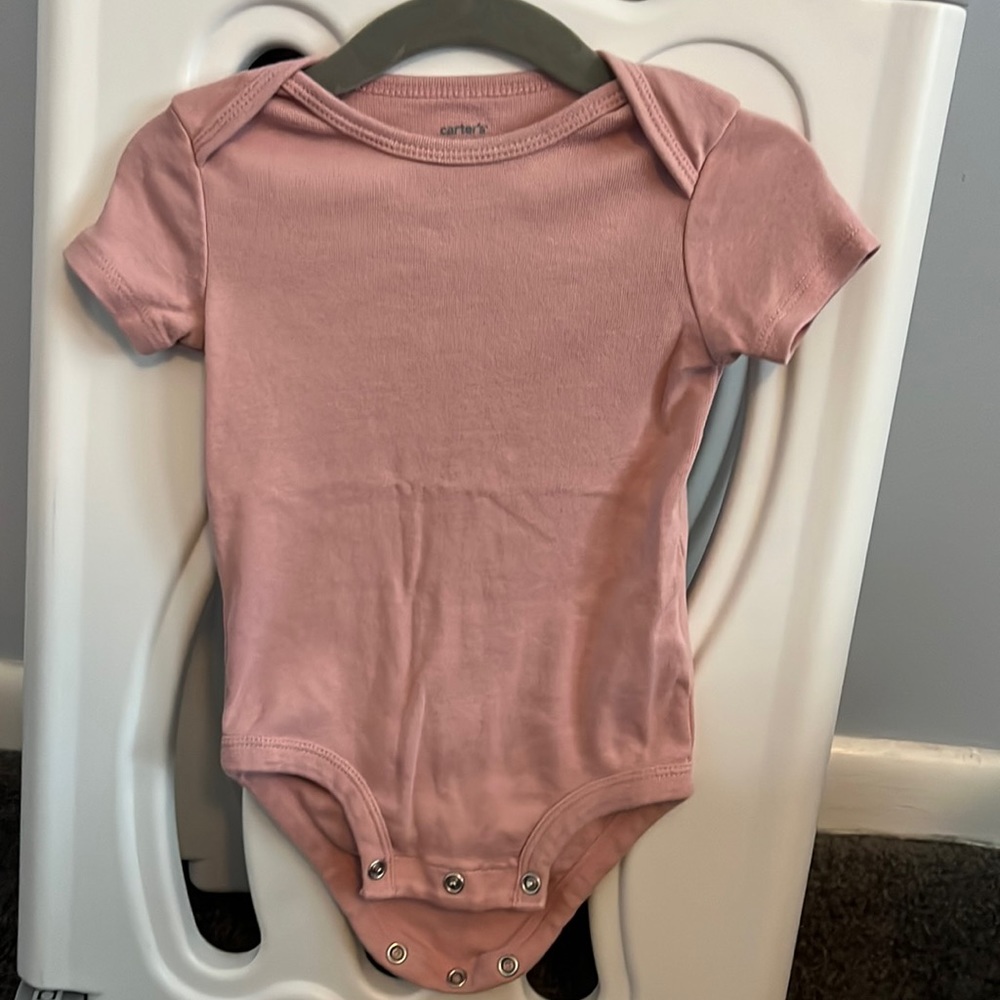 Carter’s pink onesie
